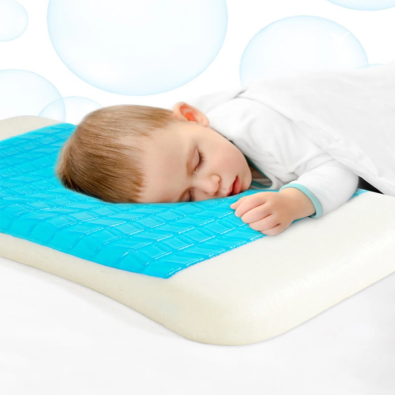 Oreiller en mousse à mémoire de forme, Protection du cou unique, oreiller en Gel papillon pour enfants