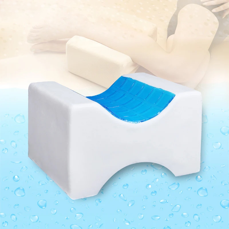 Coussin de jambe ergonomique en gel pour soulager la pression