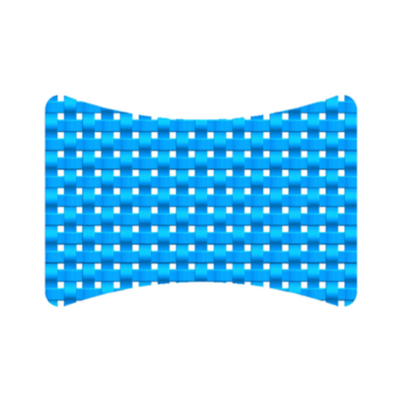 Feuille de gel de soutien lombaire flexible soulageant la pression