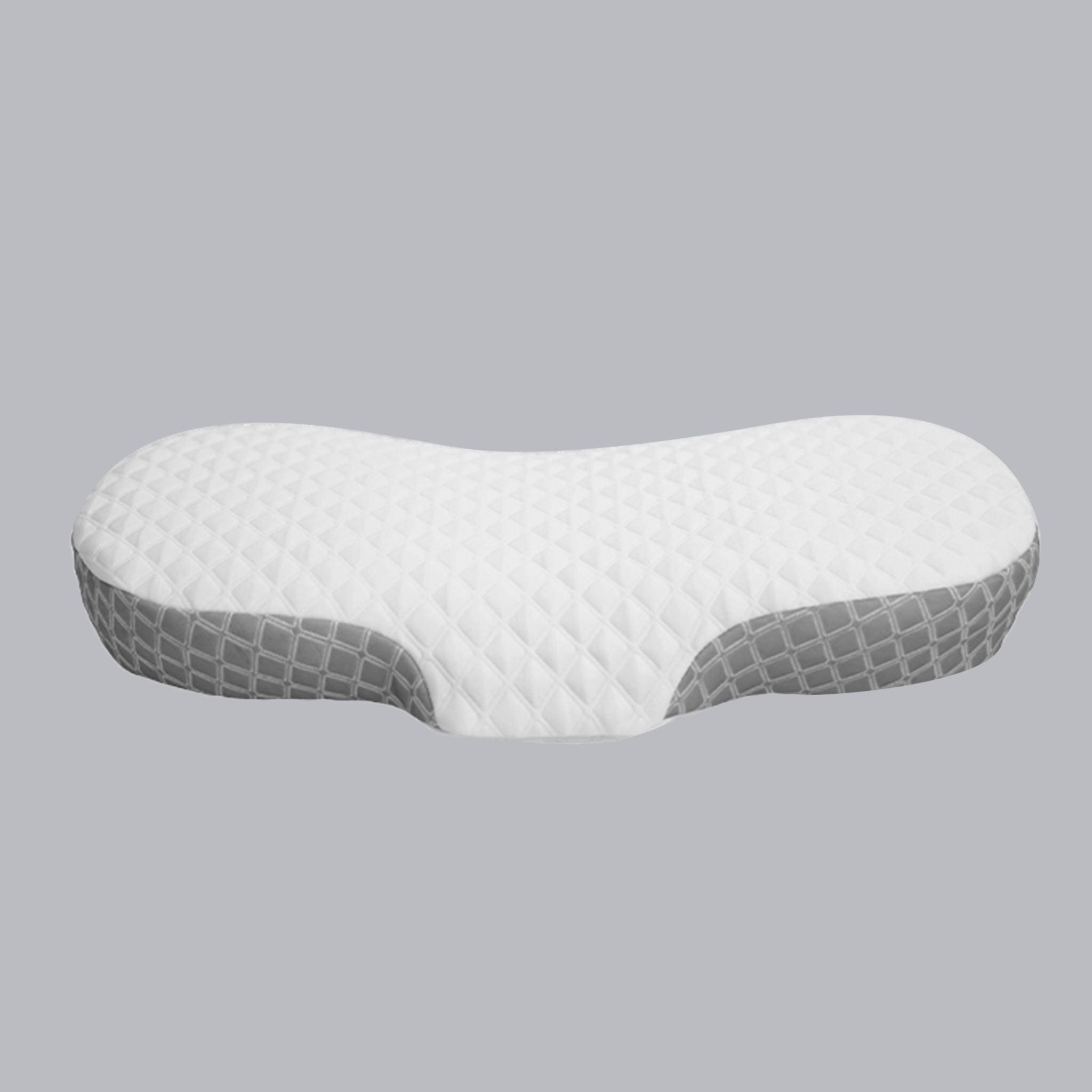 Oreiller respirant et durable en forme de S