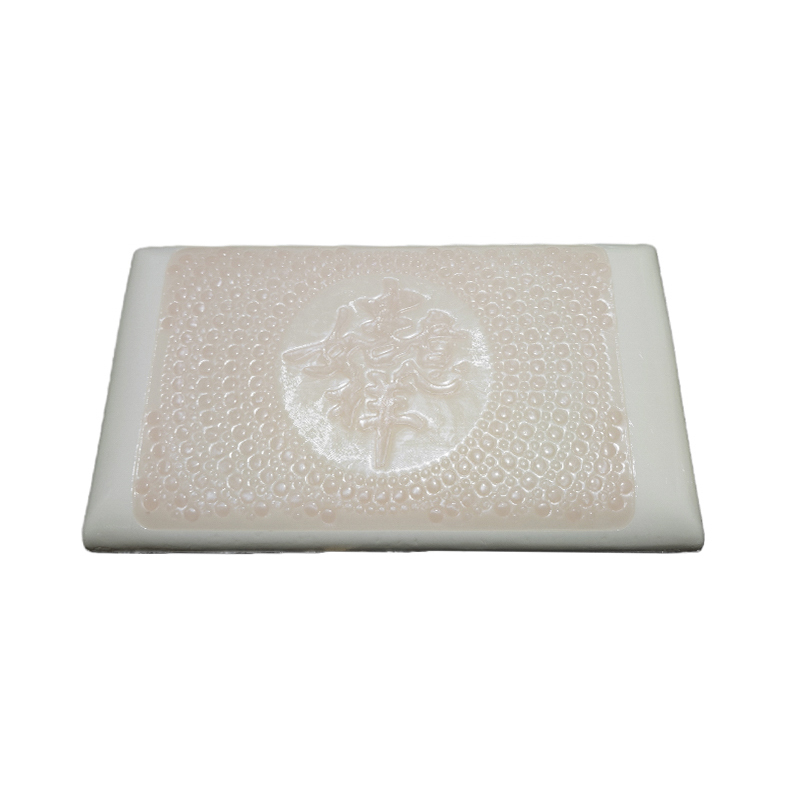 Oreiller ergonomique en mousse à mémoire de forme avec gel anti-pression