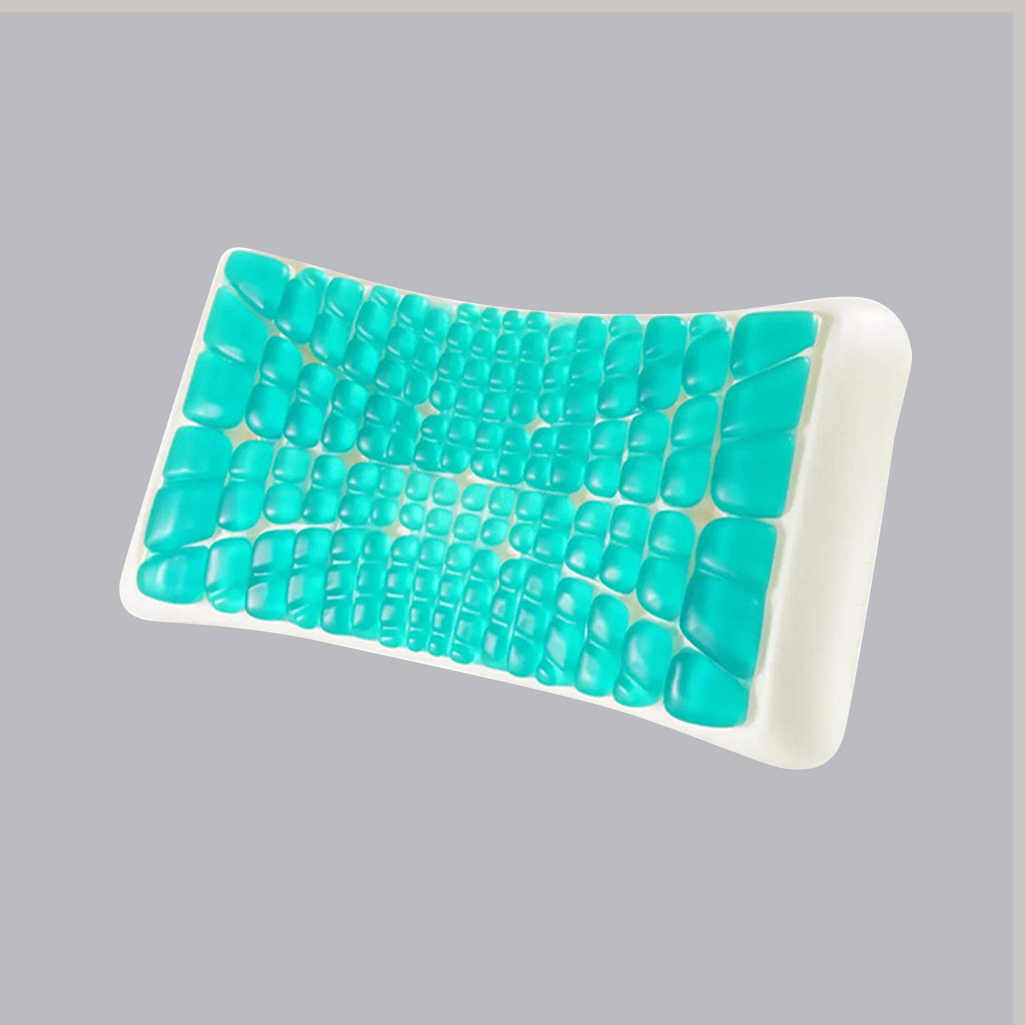 Oreiller en gel confort avec nœuds de massage surélevés
